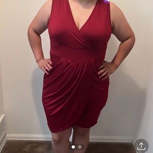 Sexy red dress XL